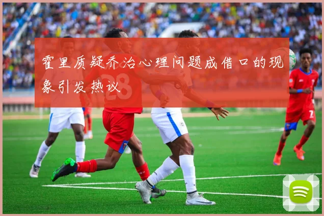霍里质疑乔治心理问题成借口的现象引发热议
